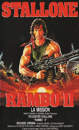 Affiche Rambo 2 : La Mission