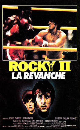 Affiche Rocky II: La Revanche (1979)