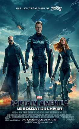 Affiche Captain America: Le soldat de l'hiver (2014)