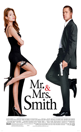 Affiche Mr. & Mrs. Smith