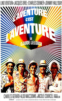 Affiche L'aventure, c'est l'aventure (1972)