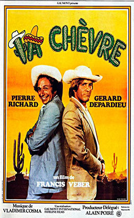 Affiche de La chèvre (1981).