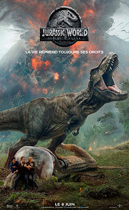 Affiche Jurassic World: Fallen Kingdom (2018).