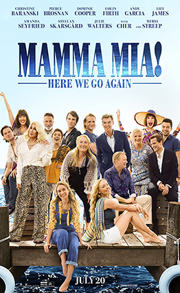 Affiche Mamma Mia! Here We Go Again (2018).