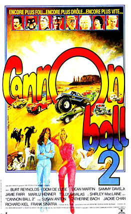 Affiche Cannon Ball 2 (1984).