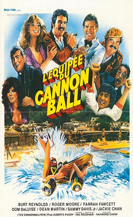 Affiche L'équipée du Cannonball (1981).