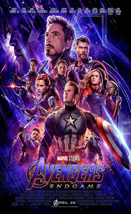 Affiche Avengers: Endgame (2019).