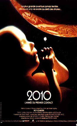 Affiche 2010 - L'année du premier contact (L'odyssée continue) (1984).