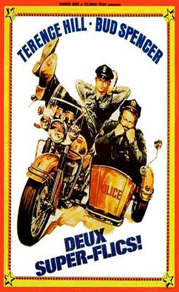 Affiche de Deux super-flics (1977).