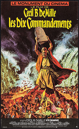 Affiche Les dix commandements (1956)