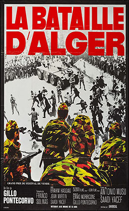 Affiche La bataille d'Alger (1966)