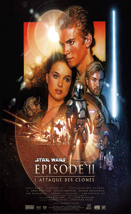 Affiche Star Wars : Épisode II - L'Attaque des clones (2002)