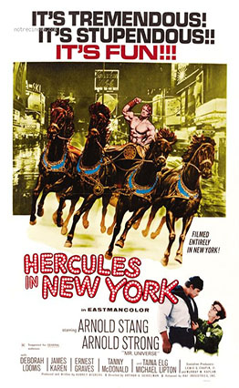 Affiche Hercule à New York (1970)