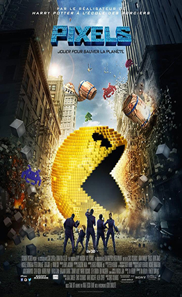 Affiche Pixels (2015) cinepassion34
